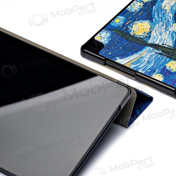 Θήκη Samsung Galaxy Tab A9+, Tab A11+ -Smart Leather- (starry night)
