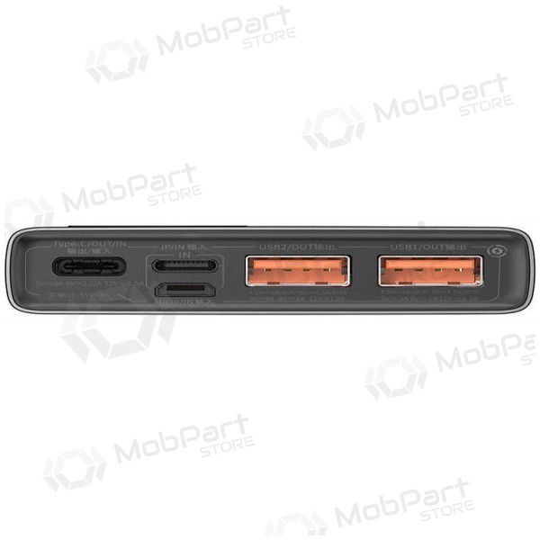 Εξωτερική μπαταρία Power Bank Baseus Adaman 22.5W 10000mAh μαύρος PPAD070001