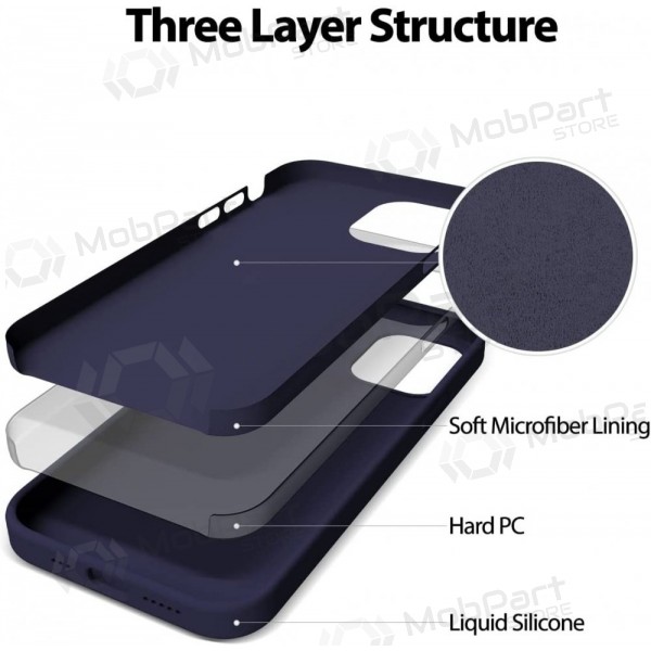 Θήκη Samsung Galaxy A37 Mercury -Pure Magsafe Silicon Case- (σκούρο μπλε)
