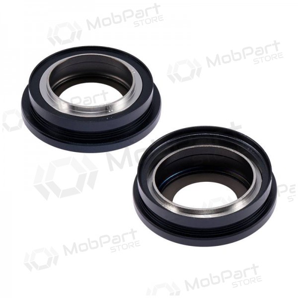 iPhone 14 / 14 Plus τζαμάκι κάμερας (2τεμ) (μαύρος) (με πλαίσιο)