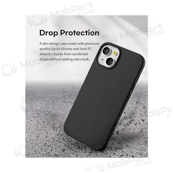 Θήκη Apple iPhone 13 mini - Mercury Soft Feeling (μαύρο)