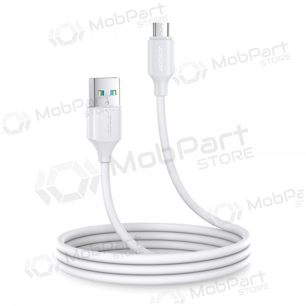 USB καλώδιο Joyroom S-UM018A9 USB to MicroUSB 2.4A 1.0m άσπρο