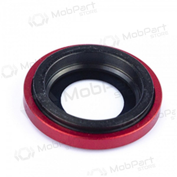 Apple iPhone XR τζαμάκι κάμερας (το κόκκινο) (με πλαίσιο)