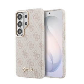 Θήκη Samsung Galaxy S26 Ultra - Guess PU 4G Script Metal Logo Magnetic