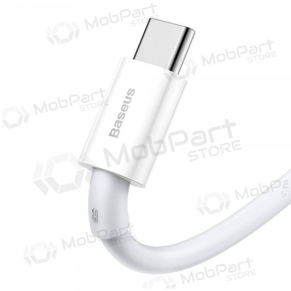 USB καλώδιο Baseus Superior Type-C 66W 1.0m (άσπρο) CATYS-02