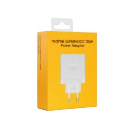 Φορτιστής τηλεφώνου Realme VCBBOAEH 120 W SuperVOOC USB-A λευκός
