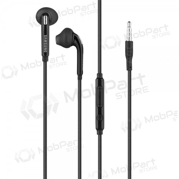 Samsung G920F Galaxy S6 (EO-EG920BB) 3,5mm handsfree ακουστικα (μαύρος) (γνησια)