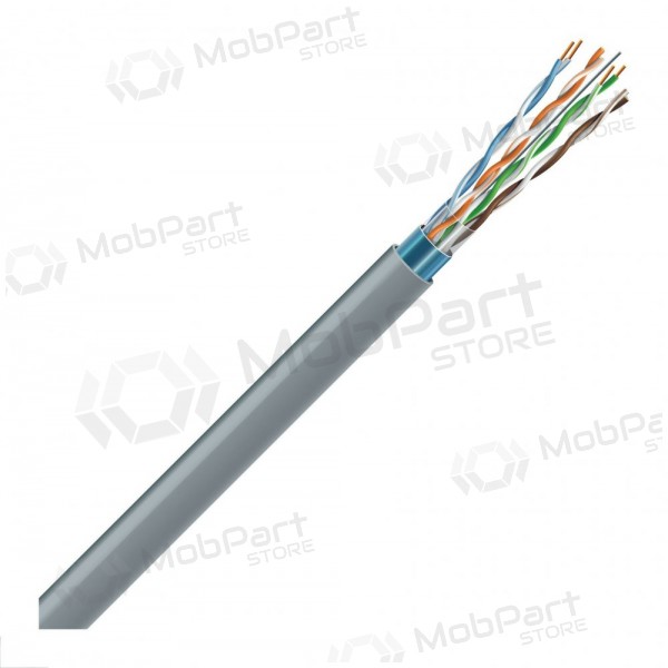 Καλώδιο δικτύου LAN ECG FTP 6 (εσωτερικό, θωρακισμένο, PVC, 305μ, Eca, 24 AWG/0.54mm)