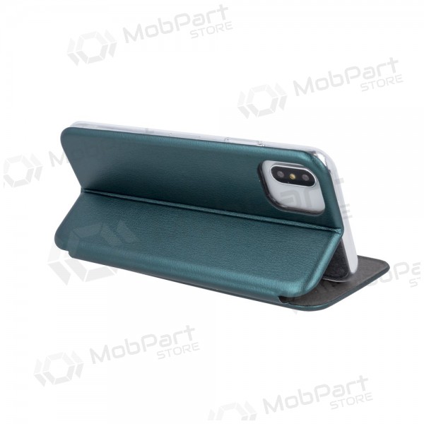 Θήκη Apple iPhone 12 Pro Max - Book Elegance (σκούρο πράσινο)
