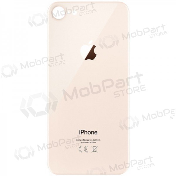 Apple iPhone 8 πίσω κάλυμμα μπαταρίας (χρυσαφένιος) (bigger hole for camera)