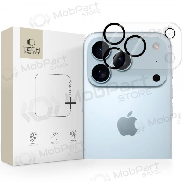 Apple iPhone 17 Pro προστατευτικό σκληρυμένο γυαλί κάμερας - Tech-Protect Cam Fit+ (διαφανές)