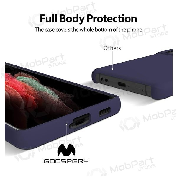 Θήκη Samsung Galaxy A15 Mercury - Silicone Case (σκούρο μπλε)