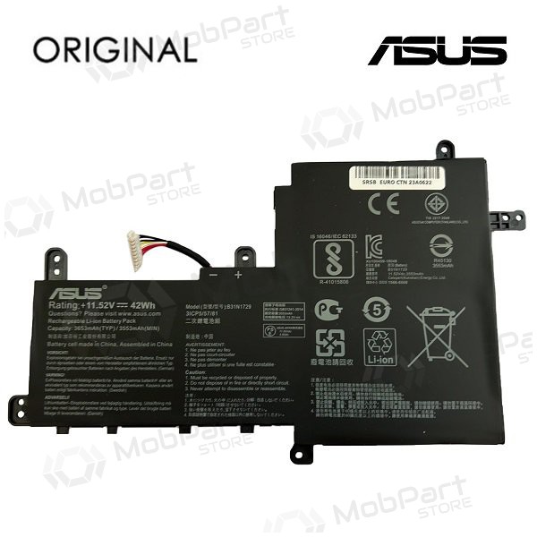 ASUS B31N1729, 3653mAh μπαταρία Laptop - PREMIUM