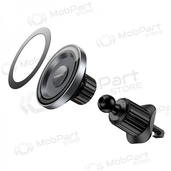 Θήκη τηλεφώνου αυτοκινήτου Borofone BH122 Magsafe (air vent) μαύρος