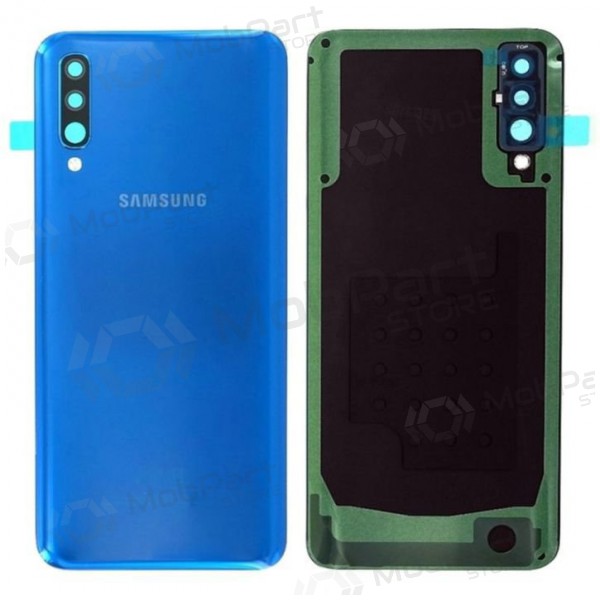 Samsung A505 Galaxy A50 2019 πίσω κάλυμμα μπαταρίας (Prism Crush Blue) (μεταχειρισμένος grade C, γνησια)
