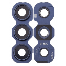 Samsung Galaxy A35 τζαμάκι κάμερας (με πλαίσιο) (σκούρο μπλε)