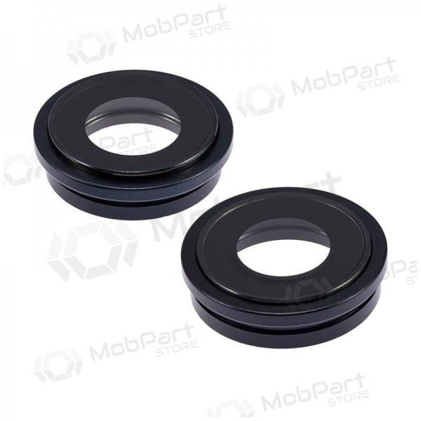 iPhone 14 / 14 Plus τζαμάκι κάμερας (2τεμ) (μαύρος) (με πλαίσιο)