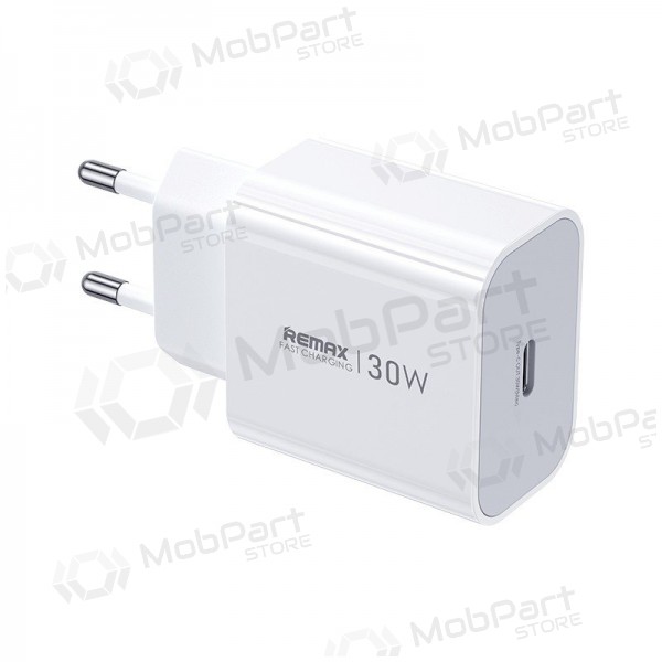 Φορτιστής τηλεφώνου Remax CA09 30 W USB-C λευκός