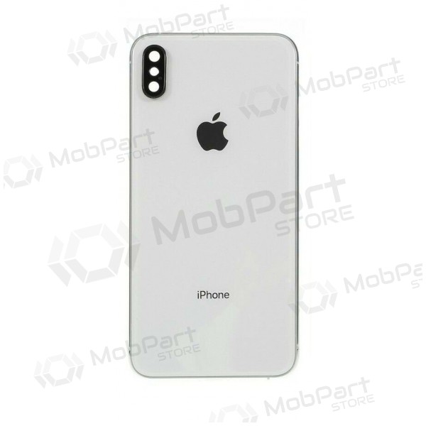 Apple iPhone XS Max πίσω κάλυμμα μπαταρίας (άσπρο) (μεταχειρισμένος grade C, γνησια)