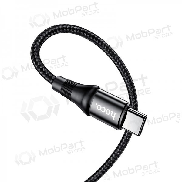 Καλώδιο USB Hoco X50 Exquisito Type-C - Type-C 100W 1.0m (μαύρο)