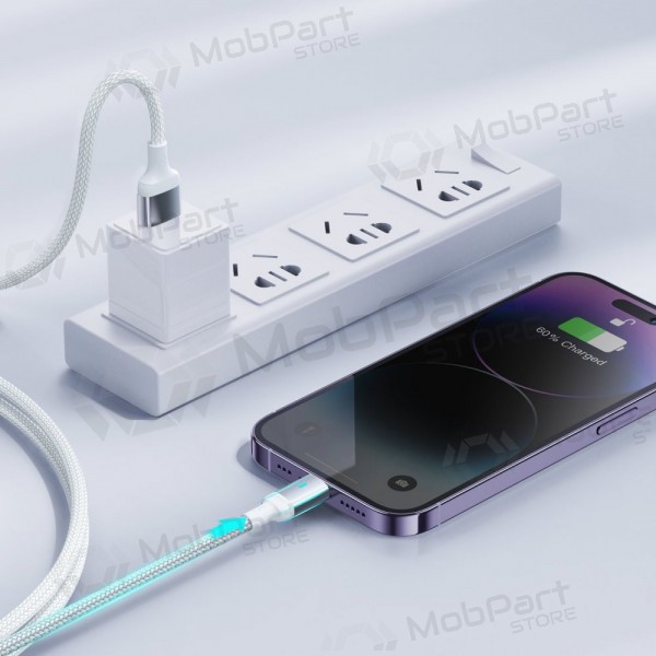 USB καλώδιο Joyroom S-UL012A10 USB to Lightning 2.4A 1.2m άσπρο