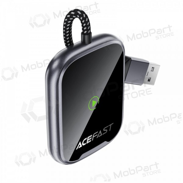 Προσαρμογέας CarPlay Acefast QC1 ασύρματος Android Auto μαύρος