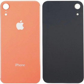 Apple iPhone XR πίσω κάλυμμα μπαταρίας  (coral) (bigger hole for camera)