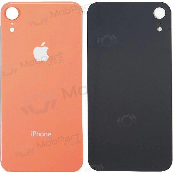 Apple iPhone XR πίσω κάλυμμα μπαταρίας  (coral) (bigger hole for camera)