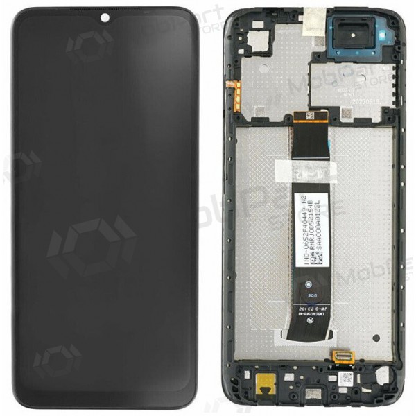 Xiaomi Redmi A2 / A2+ οθόνη (μαύρος) (με πλαίσιο) (γνησια)