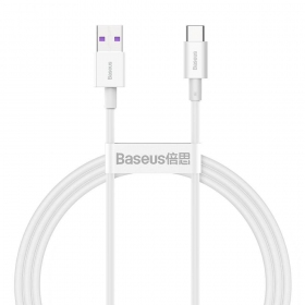 USB καλώδιο Baseus Superior iš USB į Type-C 66W 2.0m άσπρο CATYS-A02