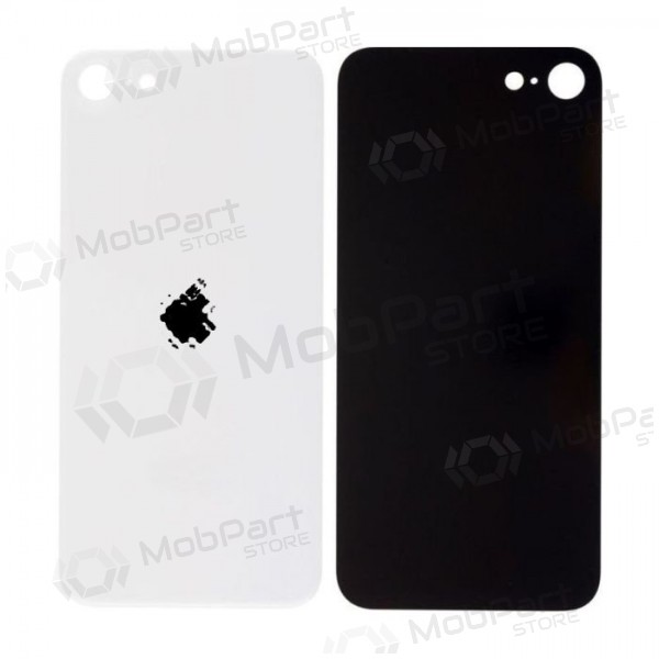 Apple iPhone SE 2020 / SE 2022 πίσω κάλυμμα μπαταρίας (άσπρο) (bigger hole for camera)