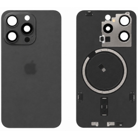Πίσω κάλυμμα Apple iPhone 15 Pro (μαύρο) - Premium