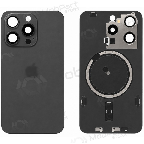 Πίσω κάλυμμα Apple iPhone 15 Pro (μαύρο) - Premium