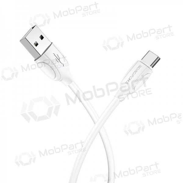 USB καλώδιο Borofone BX19 USB-A to USB-C 1.0m άσπρο