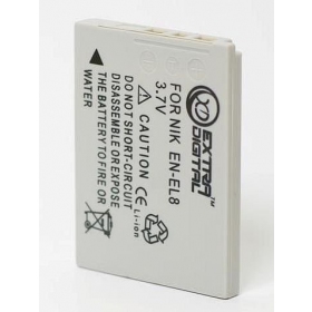 Nikon EN-EL8 φωτογραφική μπαταρία / συσσωρευτής