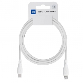 Καλώδιο Lightning Blue Star PJ72-18-3 USB-C σε Lightning 1 m λευκό