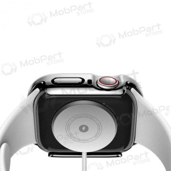 Apple Watch 40mm LCD προστατευτικό γυαλί / θήκη - Dux Ducis Hamo (μαύρο)