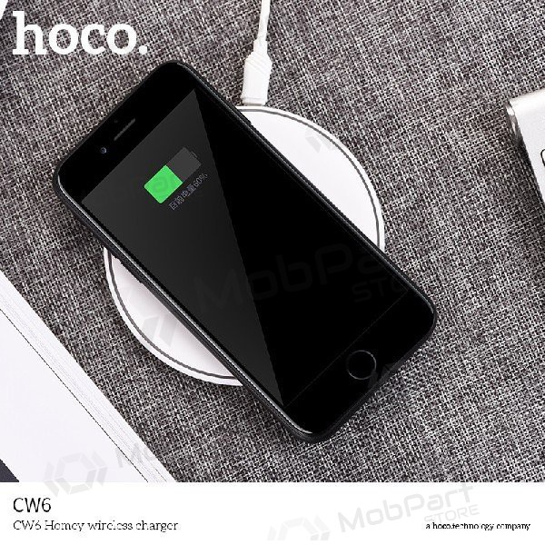 Ασύρματος φορτιστής HOCO CW6 (μαύρος)