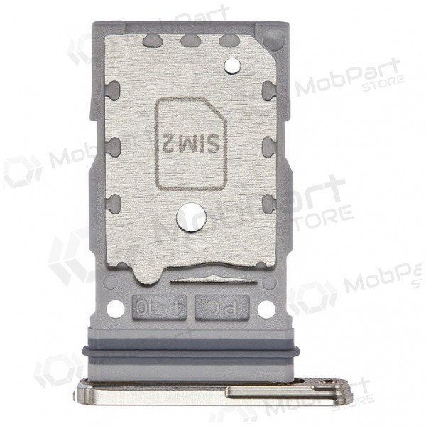 Samsung S918 Galaxy S23 Ultra Dual Υποδοχή κάρτας SIM (Cream Beige) (service pack) (γνησια)