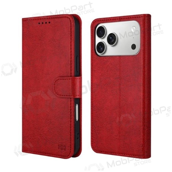 Samsung Galaxy A57 θήκη - HDD Clasp Wallet Case (κόκκινη)