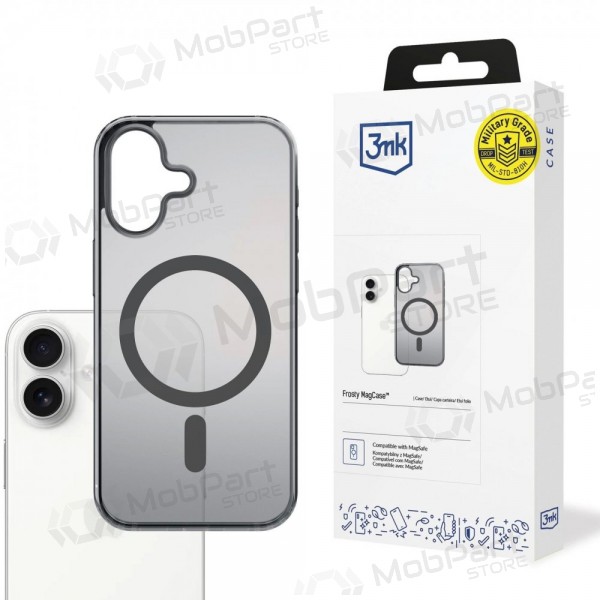 Θήκη Apple iPhone Air -3mk Frosty MagCase- (μαύρη)