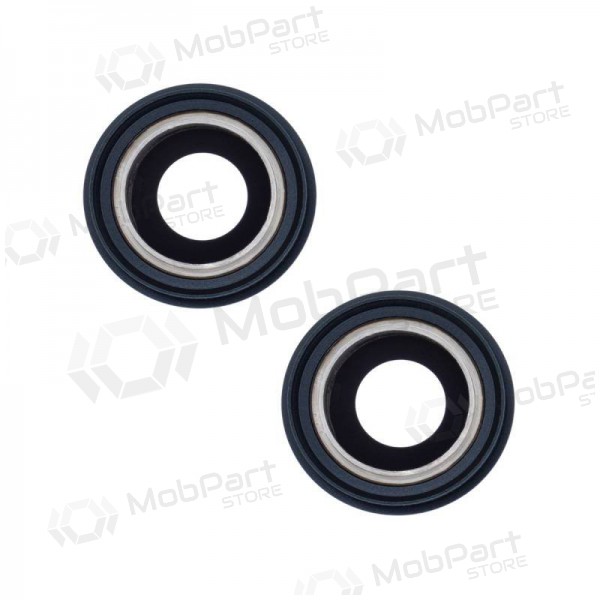 Apple iPhone 13 τζαμάκι κάμερας (2τεμ) (Midnight) (με πλαίσιο)