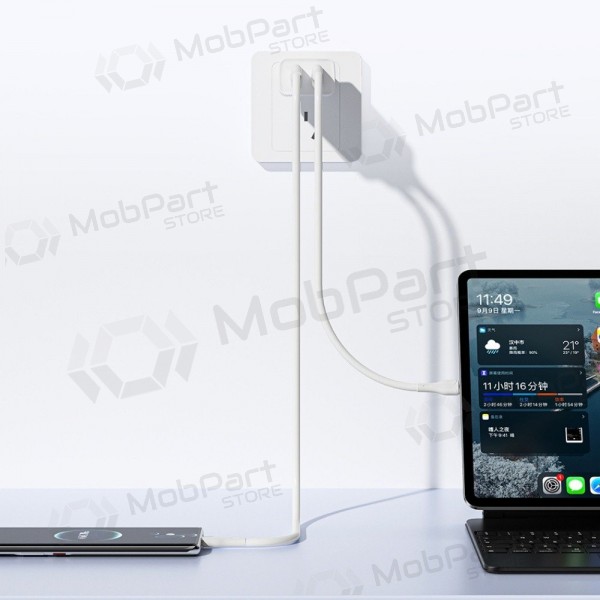 Φορτιστής Awei C15-EU 2xUSB-A 10W άσπρο