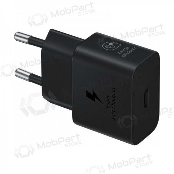 Φορτιστής γνησια Samsung EP-T2510NBEGEU 25W στη συσκευασία μαύρος