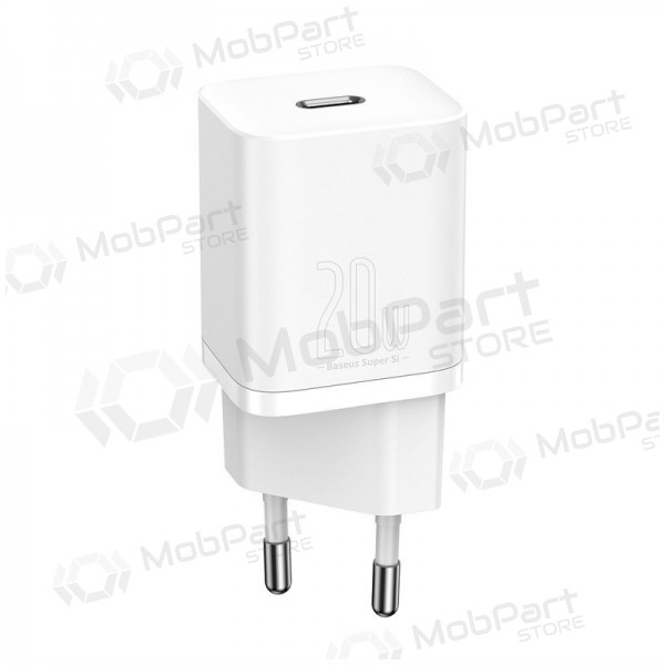 Φορτιστής buitinis Baseus Super Si 20W άσπρο CCSUP-B02