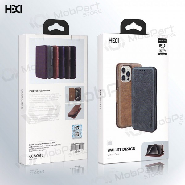Samsung Galaxy A57 θήκη - HDD Classic Wallet Case (μαύρη)