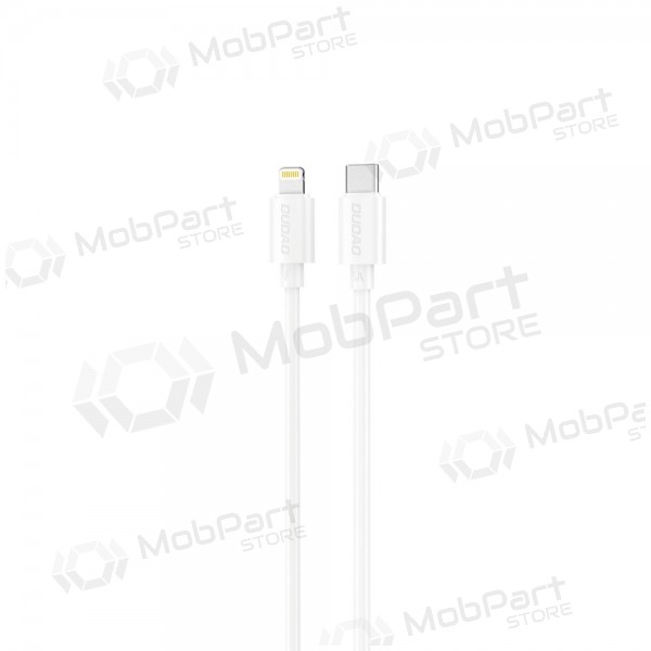 Καλώδιο Lightning Dudao L4X USB-C σε Lightning 2 m 30 W λευκό