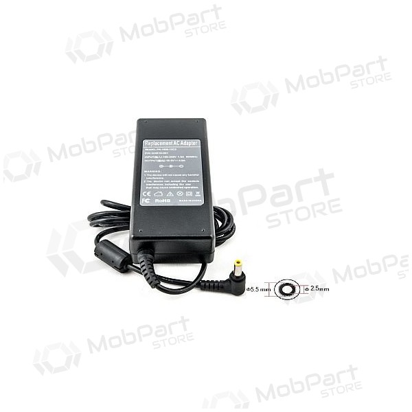 HP 90W: 18.5V, 4.9A τροφοδοτικό laptop