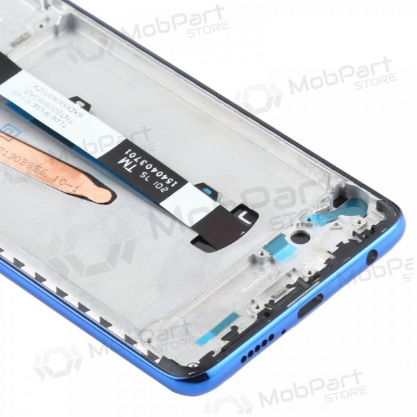 Xiaomi Poco X3 / X3 NFC οθόνη (μπλε) (με πλαίσιο) (service pack) (γνησια)