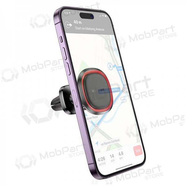 Θήκη τηλεφώνου αυτοκινήτου Borofone BH124 (air vent) μαύρος